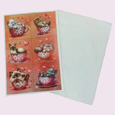 panneau lingettes chat dans la tasse